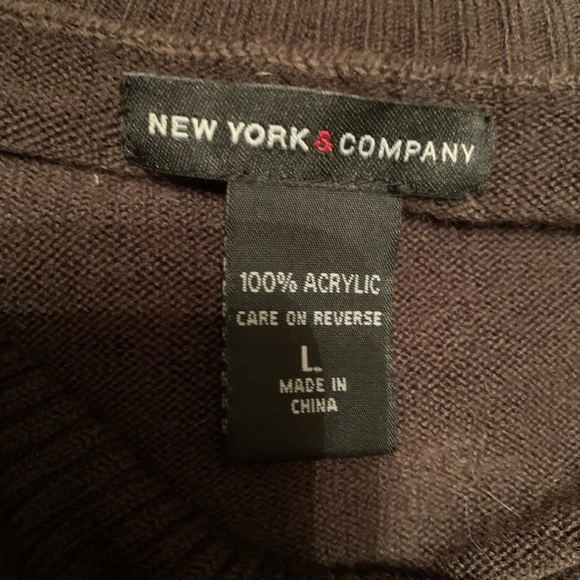 NWOT NY & CO Cowl Neck Sweater - Picture 9 of 9